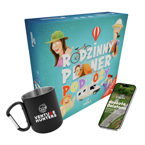 Rodzinny Planer Podróży + e-book + kubek